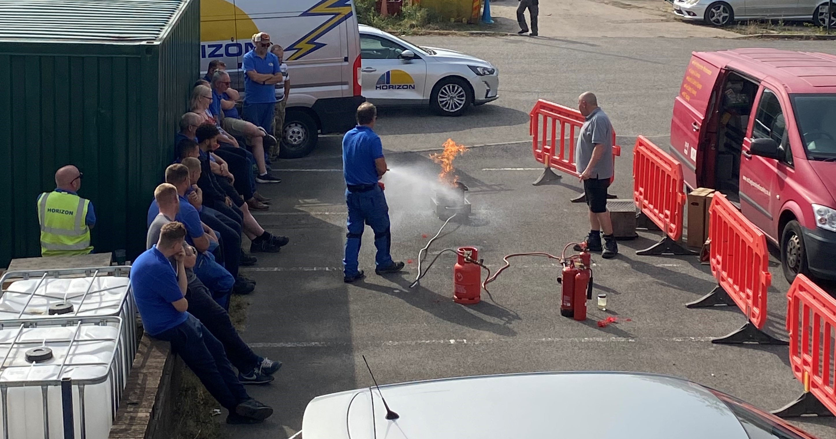 Fire Awareness Training at Horizon 